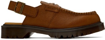 Dr. Martens 黄褐色 Penton Slingback 穆勒鞋