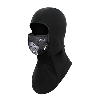 【上手家居】磁吸式防曬頭套 雪山 L號 (頭圍58-62cm)(防曬頭套/安全帽頭套/滑雪面罩/面罩)