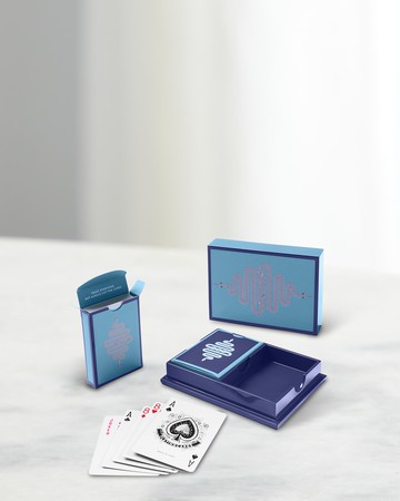 Eden Playing Cards Set in Lacquered Box