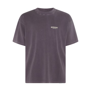 Represent - Violet Cotton Logo T-shirt