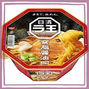 日清食品 日清ラ王 背脂醤油 112G ×12個