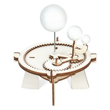 「雙成教具」科学实验diy地月日三球仪太阳月亮地球模型科技制作steam儿童手工