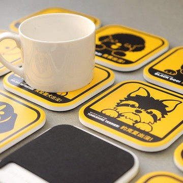 聖誕節禮物【萌犬出沒】吸水杯墊 | 全19種 | 犬種齊全 寵物週邊