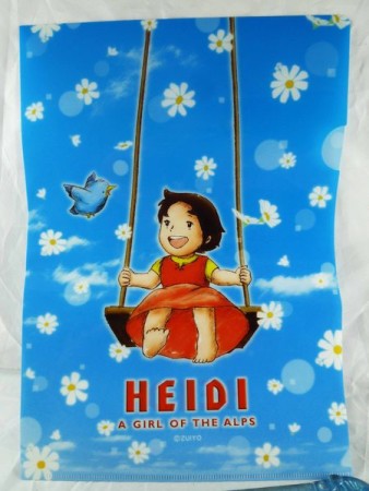 【震撼精品百貨】HEIDI 阿爾卑斯山的少女 小天使海蒂~A4文件夾資料L夾