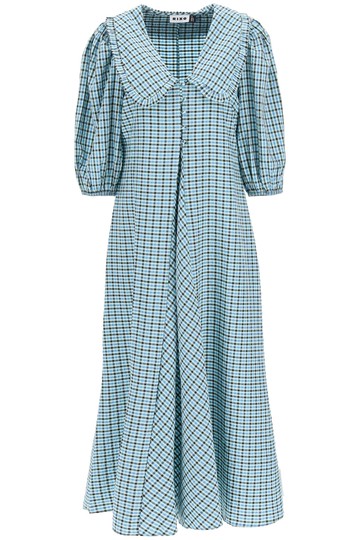 Rixo London - Abito Liudmyla In Seersucker