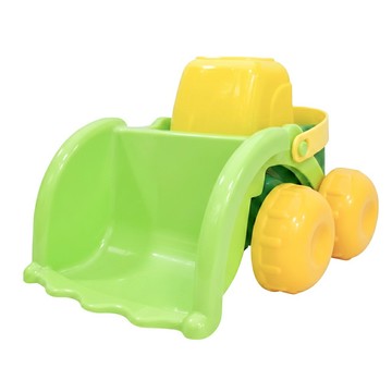 Toyroyal 樂雅 鏟沙車 高透明度容器 耐摔不易破 輕巧易抓握  青蘋果綠  1入