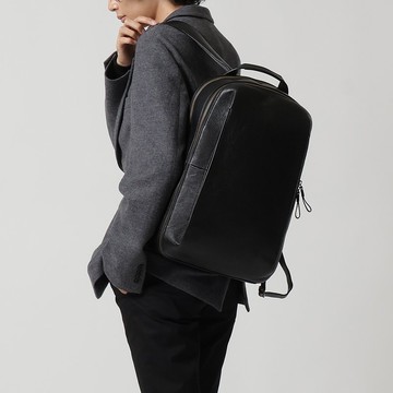 Kazematou後背包 Men-炭黑色