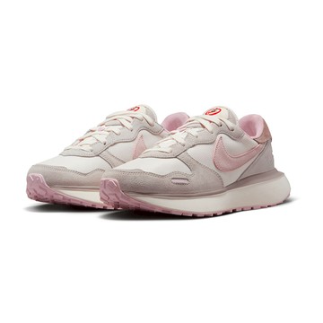 NIKE 耐吉 女款 W PHOENIX WAFFLE 運動休閒鞋 HV5993-161  24cm  灰粉色