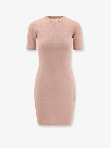 FF cotton and viscose dress - FENDI - gender_Woman