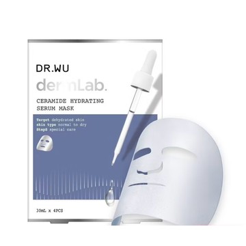 DR.WU 神經醯胺保濕精華面膜 4入（原廠公司貨可集點）