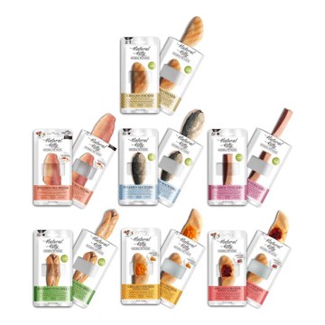 Natural Kitty 自然小貓【16入=2盒】20g~30g 100%天然鮮肉條 (買二件送寵喵樂-貓草玩具1個隨機)