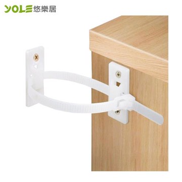 YOLE悠樂居-嬰幼兒櫥櫃安全輔助防護防傾倒器材料包(20包)#1528002