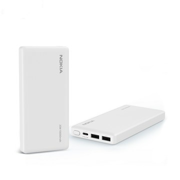 Nokia PD 20W輸出-18W輸入雙向快充 3孔輸出 TypeC+USB 10000mAh行動電源 (37Wh)