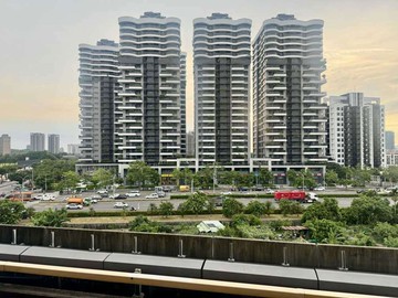 橋頭青埔捷運宅#全民萬歲#高樓層兩房平移車｜高雄市橋頭區經武路