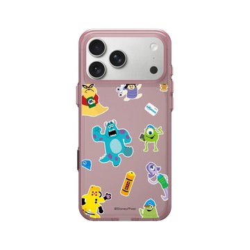 iPhone 17 Pro Max Clear (相機按鈕) 晶醺玫 - 迪士尼-皮克斯 PIXAR - 怪獸電力公司集合