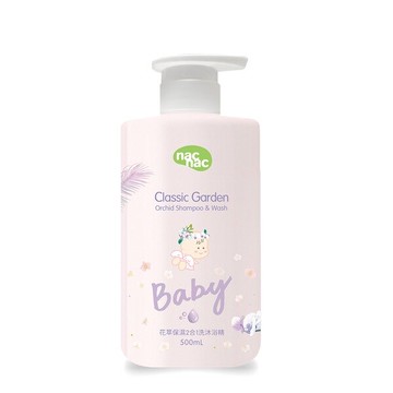 nac nac 花萃保濕2合1洗沐精500ml★愛兒麗婦幼用品★