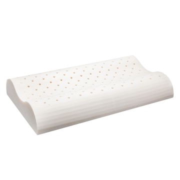 acacia home 優質乳膠枕頭 波浪型 + 內襯套  S (50 x 30 x 10 cm)  1組  白色