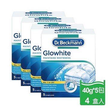 德國 Dr. Beckmann 貝克曼博士 - GloWhite 衣物超亮白洗劑-4盒入