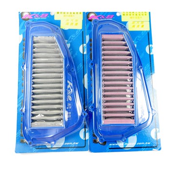 K&S 高流量 空濾 加大型 空濾海棉 空濾海綿 白鐵 不織布 濾心 濾芯 適用 雷霆S RacingS