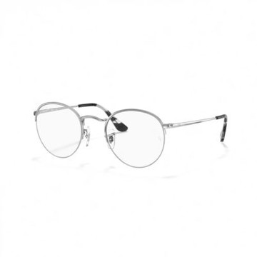 【RayBan 雷朋】半框光學眼鏡(銀#RB3947V 2501-53mm)