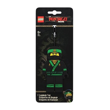 LEGO 樂高 忍者電影 勞埃德忍者 行李吊牌  單一顏色  12 x 7cm