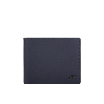 BRAUN BUFFEL 台灣總代理 維克多-E  5卡透明窗皮夾-深藍/BF570-316-DB