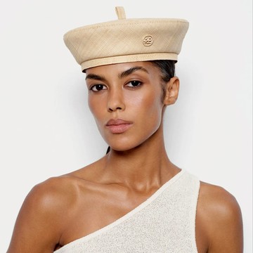 Ruslan Baginskiy RB圈字草編畫家帽 - M