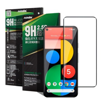 NISDA For Google Pixel 5 5G  完美2.5D滿版玻璃保護貼-黑色