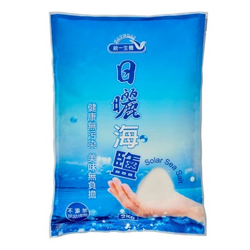 [家速配]統一生機日曬海鹽2公斤