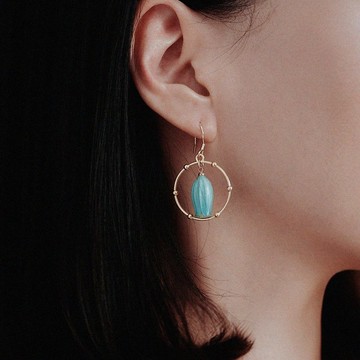 耳環 | Blue Bell Orchid of Spring 春之鈴蘭