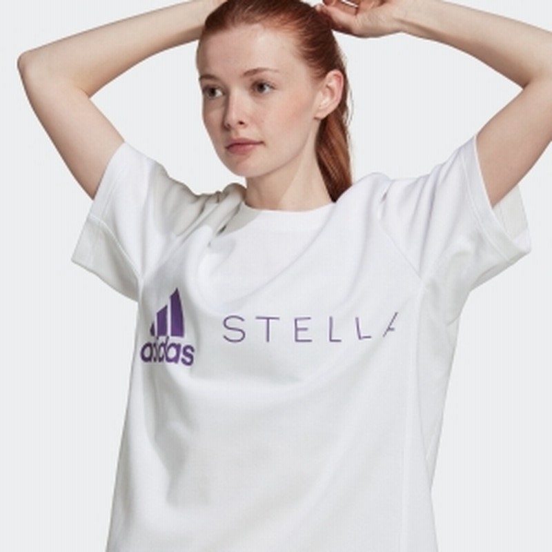 adidas by Stella McCartney ロゴ 半袖Tシャツ 通販 LINEポイント最大7.0%GET LINEショッピング