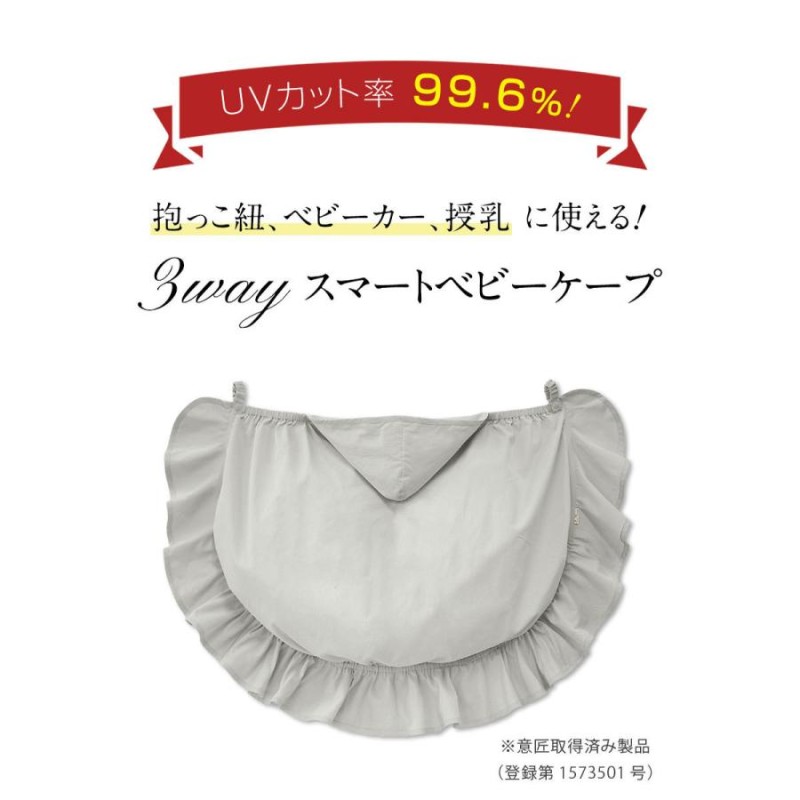 授乳ケープ エルゴ 抱っこ紐 カバー 3WAY 紫外線 UV カット マルチ