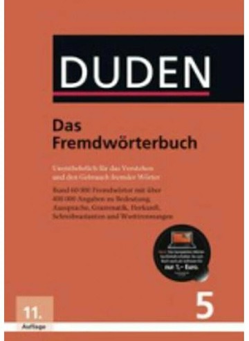 Duden Band 05: Das Fremdworterbuch  Duden  Duden