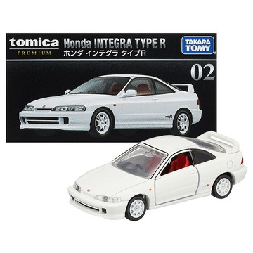 TOMICA 多美小汽車 PREMIUM 02 本田Honda INTEGRA TYPR R 【鯊玩具Toy Shark】