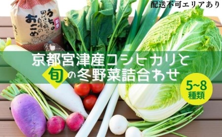 京都 宮津産 コシヒカリ と 旬の野菜詰合わせ[ 米 新鮮 野菜 朝食