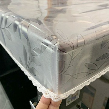 PVC透明桌罩 防水防油防燙 耐熱桌墊 長方形桌套 正方形桌布 電爐罩 廚房餐桌防護