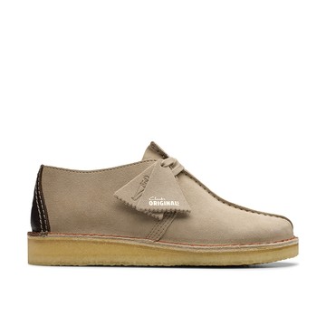 Clarks ORIGINALs-Desert Trek.女款真皮沙漠行者短靴(沙色) CLF78464R