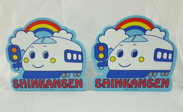 【震撼精品百貨】Shin Kan Sen 新幹線 2入夾子 木製  震撼日式精品百貨