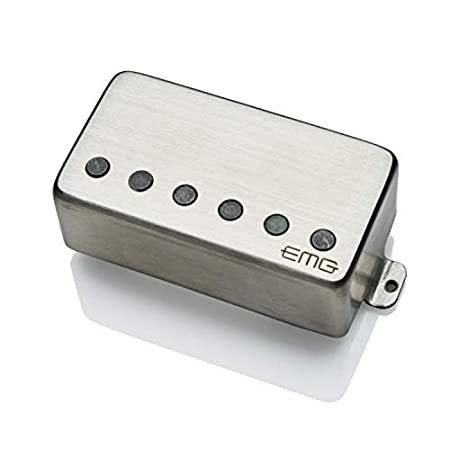 EMG 57TW Dual Mode Guitar Pickup, Brushed Chrome