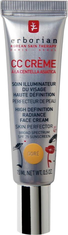 Erborian CC Creme High Definition Radiance Face Cream SPF25 15ml Dore