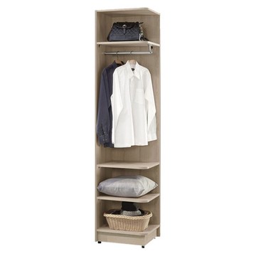 維娜1.5轉角置物衣櫃