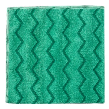 Rubbermaid 樂柏美 微纖抹布 綠色  40.6cm  1條