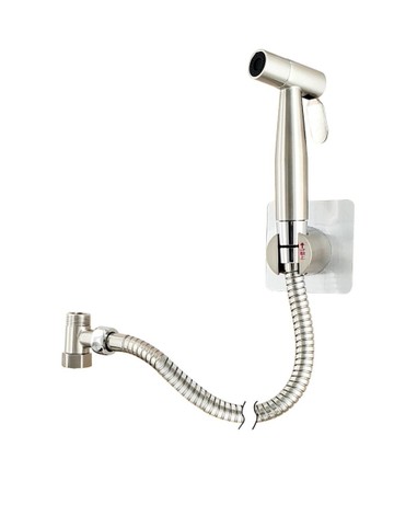 【麗室衛浴】國產精品 白鐵製拉絲噴槍沖洗器 洗屁屁屁屁 F-508-5