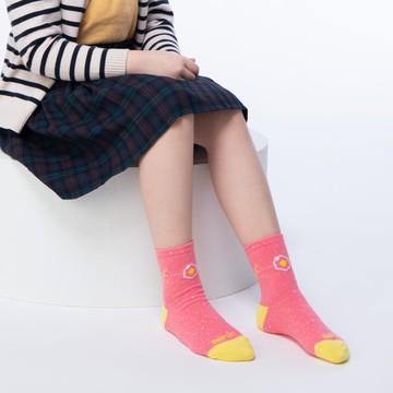 台灣製造 Coolmax吸濕排汗親子襪 北極星 99%抑菌除臭 襪子