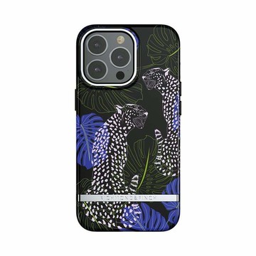 Richmond&Finch iPhone 13/13 Pro/13 Pro Max 瑞典手機保護殼 - 寶藍花豹 iPhone 13 Pro Max
