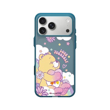 iPhone 17 Pro Max Clear (相機按鈕) 夜幕藍 - Care Bears - Love Yourself