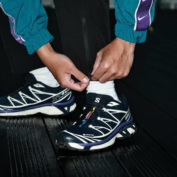 SALOMON XT-6 GORE-TEX 靛籃 深藍 跑步鞋 防潑水 索羅門 477325