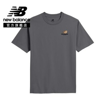 【New Balance】NBBOY美好旅程短T_男性_深灰色_MT61Y00BCAS