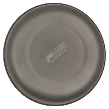 RHINO 犀牛 KT-28 鈦合金餐盤，耐黑色帆布收納袋，尺寸$19 x 2.9(cm)，重量：約61克  1個