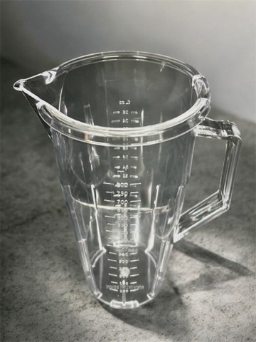 Caffe OTTIMO 冰奶泡機 均質機 奶昔機 PC透明杯 800ml(有把手) 有刻度【良鎂咖啡】